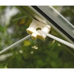Pflanzenhalter für Gewächshäuser creme-weiß 10 Stück
