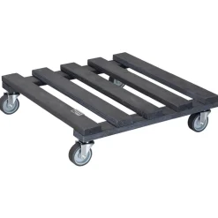 Pflanzenroller 'GH 0412' schwarz 38 x 38 cm