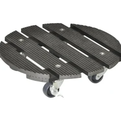 Pflanzenroller WPC 'GH 0525' Ø 29 cm anthrazit