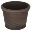 Pflanzgefäß basaltfarben 28 cm