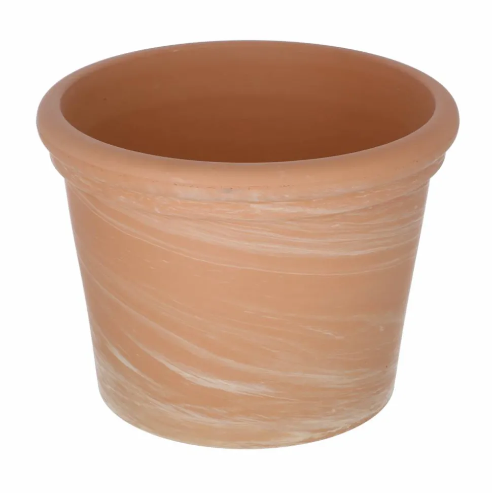 Pflanzgefäß terrakottafarben 24 cm