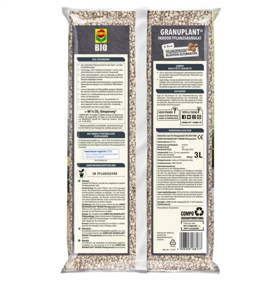 Pflanzgranulat 'Bio Granuplant® Indoor' 6 l