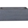 Pflanzkasten 'Pacaya' Fiberglas grau P75 65x30x30cm