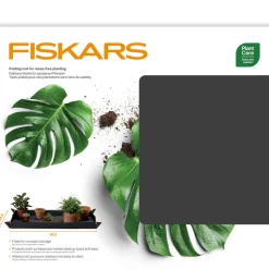 Pflanzmatte schwarz/orange faltbar 82,5 x 44,5 x 6 cm