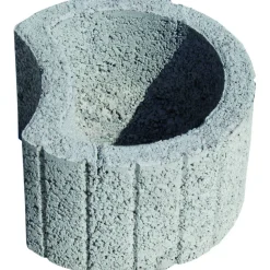 Pflanzring 'Hangflor' grau 40 x 50 x 30 cm