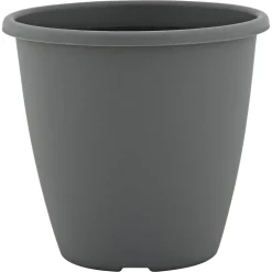 Pflanztopf "Nevada" Kunststoff anthrazit Ø 10 cm