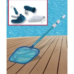 Pflege-Set für Pools mit Kartuschenfilteranlage, 4-teilig