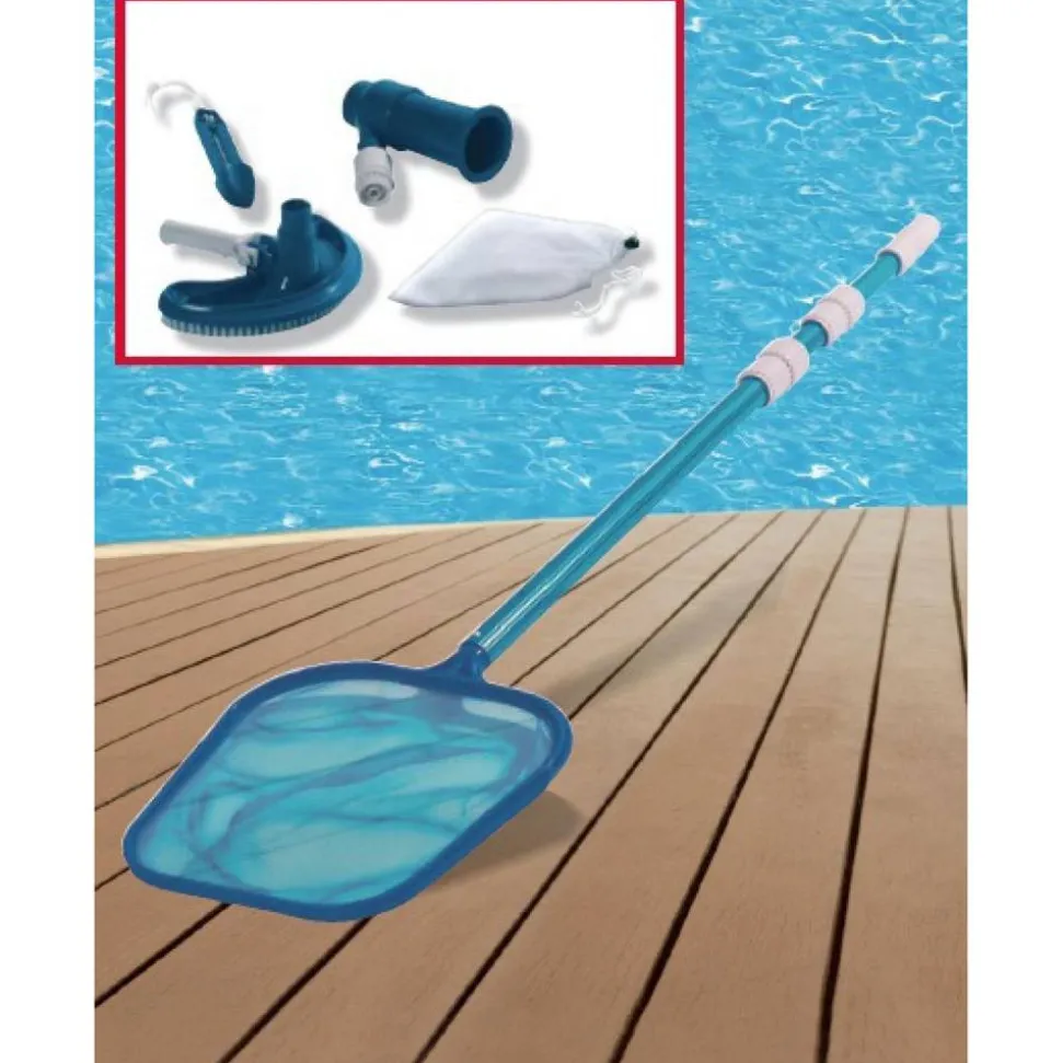 Pflege-Set für Pools mit Kartuschenfilteranlage, 4-teilig