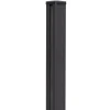 Pfosten Steckzaun Aluminium anthrazit 7 x 7 x 240 cm