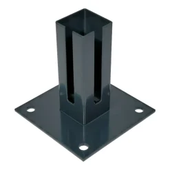 Pfostenträger 'Essential' 6 x 6 cm anthrazit