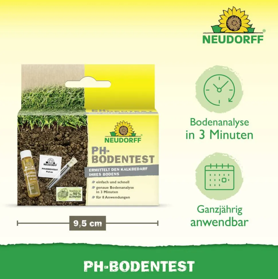 PH-Bodentest-Set 8 x 1,5 g