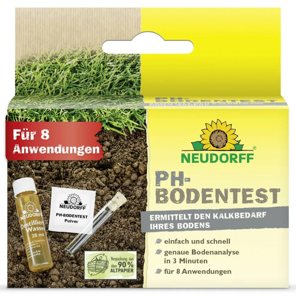 PH-Bodentest-Set 8 x 1,5 g