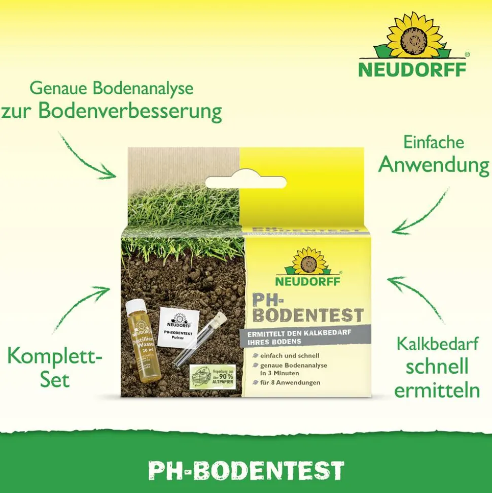 PH-Bodentest-Set 8 x 1,5 g