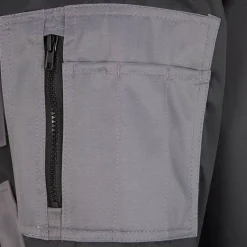 Pilotenjacke schwarz/grau Gr. XXL