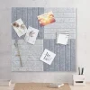 Pinboard hellgrau/dunkelgrau 30 x 30 x 0,9 cm