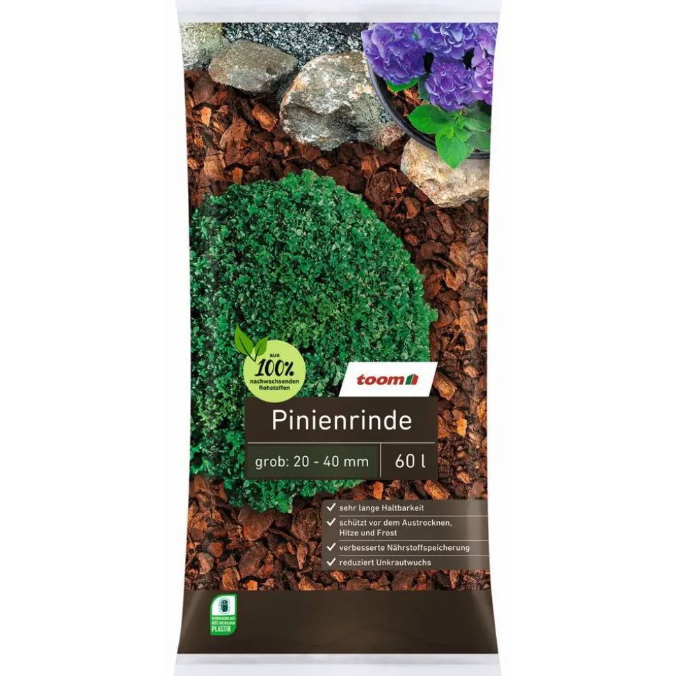 Pinienrinde 20-40 mm 60 l