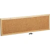 Pinnwand Holz Kork 60 x 20 cm