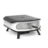 Pizzaofen 17" schwarz 60,5 x 30,5 x 42,5 cm