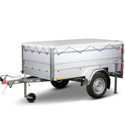 PKW-Anhänger 'Basic Plus 750' ungebremst 750 kg mit Bordwandaufsatz