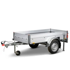 PKW-Anhänger 'Basic Plus 750' ungebremst 750 kg mit Bordwandaufsatz