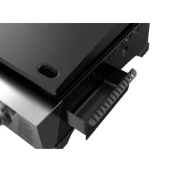 Plancha-Gasgrill 'Austin III' schwarz 50,5 x 24 x 46 cm