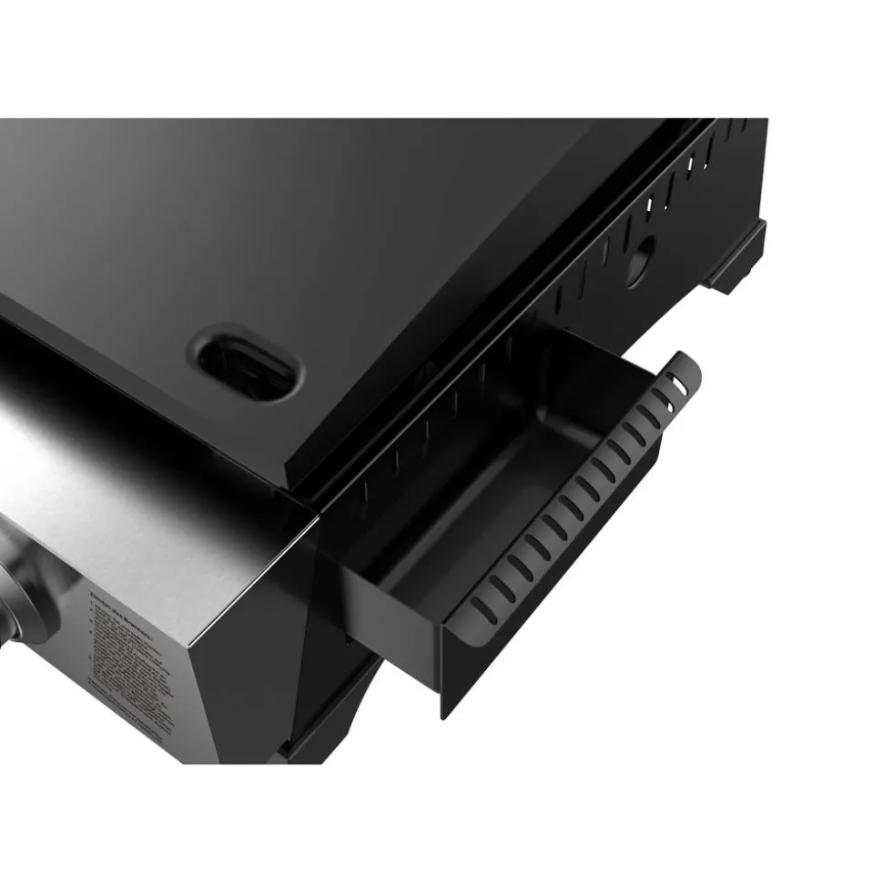 Plancha-Gasgrill 'Austin III' schwarz 50,5 x 24 x 46 cm
