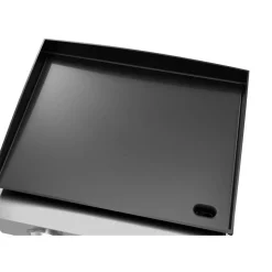 Plancha-Gasgrill 'Austin III' schwarz 50,5 x 24 x 46 cm