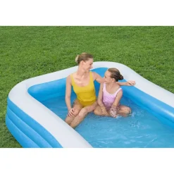 Planschbecken 'Family Pool Deluxe' blau 305 x 183 x 56 cm