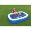 Planschbecken 'Family Pool 3D Undersea Adventure' blau 262 x 175 x 51 cm
