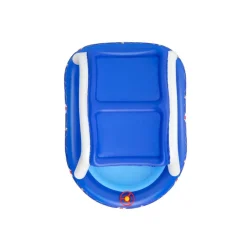 Planschbecken mit Sonnenschutzdach 'Sea Captain' bunt 213 x 155 x 132 cm 282 l