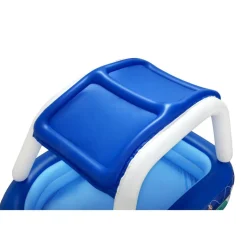 Planschbecken mit Sonnenschutzdach 'Sea Captain' bunt 213 x 155 x 132 cm 282 l