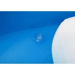 Planschbecken mit UV Careful™ Sonnenschutzdach 'Summer Days' blau Ø 241 x 140 cm 850 l