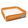Planschbecken 'My First Frame Pool' sortiert 122 x 122 x 30,5 cm