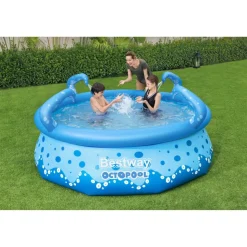 Planschbecken 'OctoPool' Ø 274 x 76 cm mit Reparaturflicken