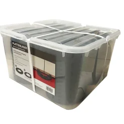 Plattenlager Kunststoff schwarz Ø 155 x 14 mm