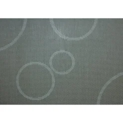 Platzdecke 'Catania' circle-naturfarben 45 x 30 cm