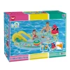 Playpool 'Eis' mit Rutsche mehrfarbig 198 x 18 x 150 cm
