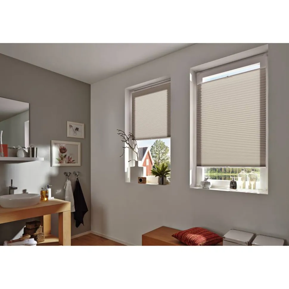 Plissee 'Concept' taupe 80 x 210 cm