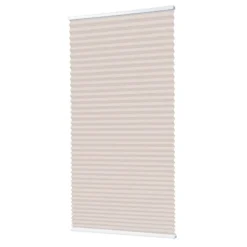 Plissee 'Klemmfix' beige 80 x 130 cm