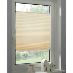 Plissee 'Milla SW' beige 80 x 130 cm