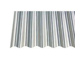 Polyester-Wellplatte 'Sinus 76/18' natur 200 x 90 x 0,08 cm