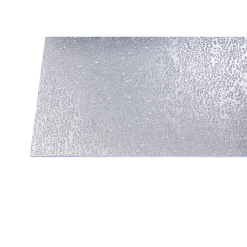 Polystyrolplatte 'Tropfen' klar 200 x 100 x 0,5 cm