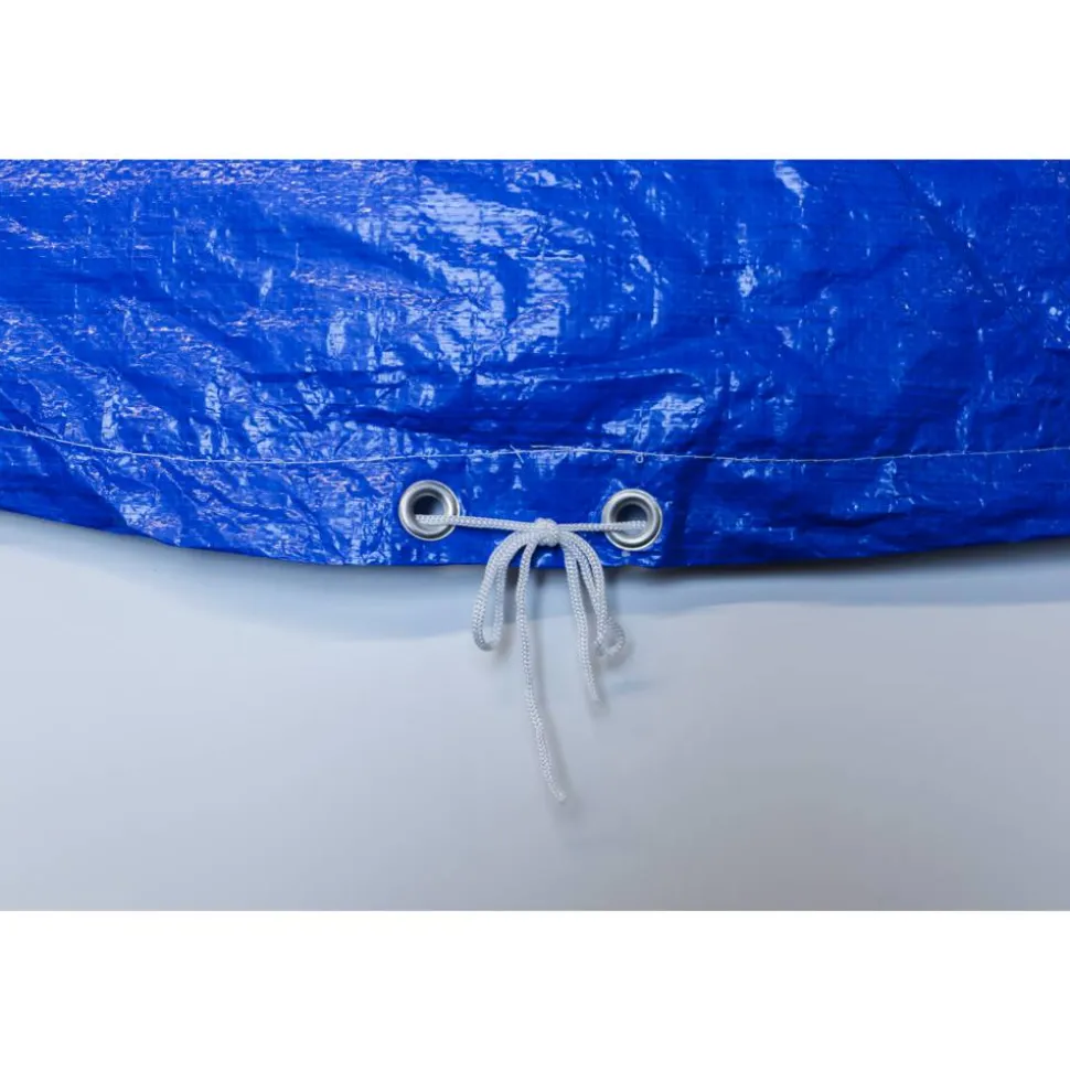 Pool-Abdeckplane blau Ø 335 cm