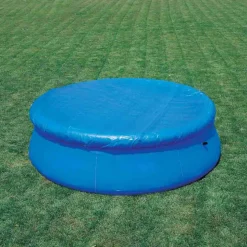 Pool-Abdeckplane blau Ø 335 cm