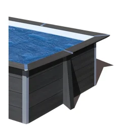 Poolabdeckung blau 275 x 135 cm
