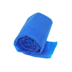 Poolabdeckung blau 370 x 620 cm