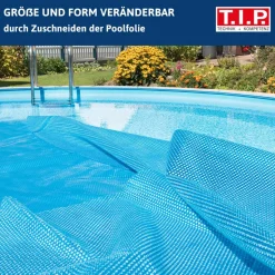 Poolabdeckung Solarfolie Ø 3,6 m blau