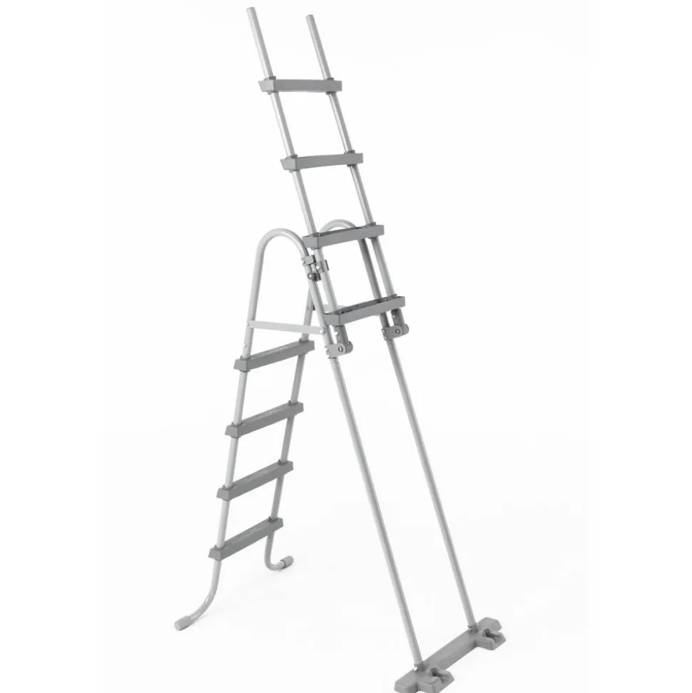 Pool-Übersteigleiter 'Flowclear' 4-Stufig, 122 cm
