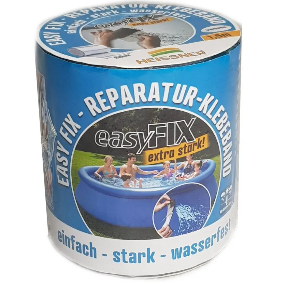 Poolflicken Reparatur-Klebeband transparent 150 x 10 cm