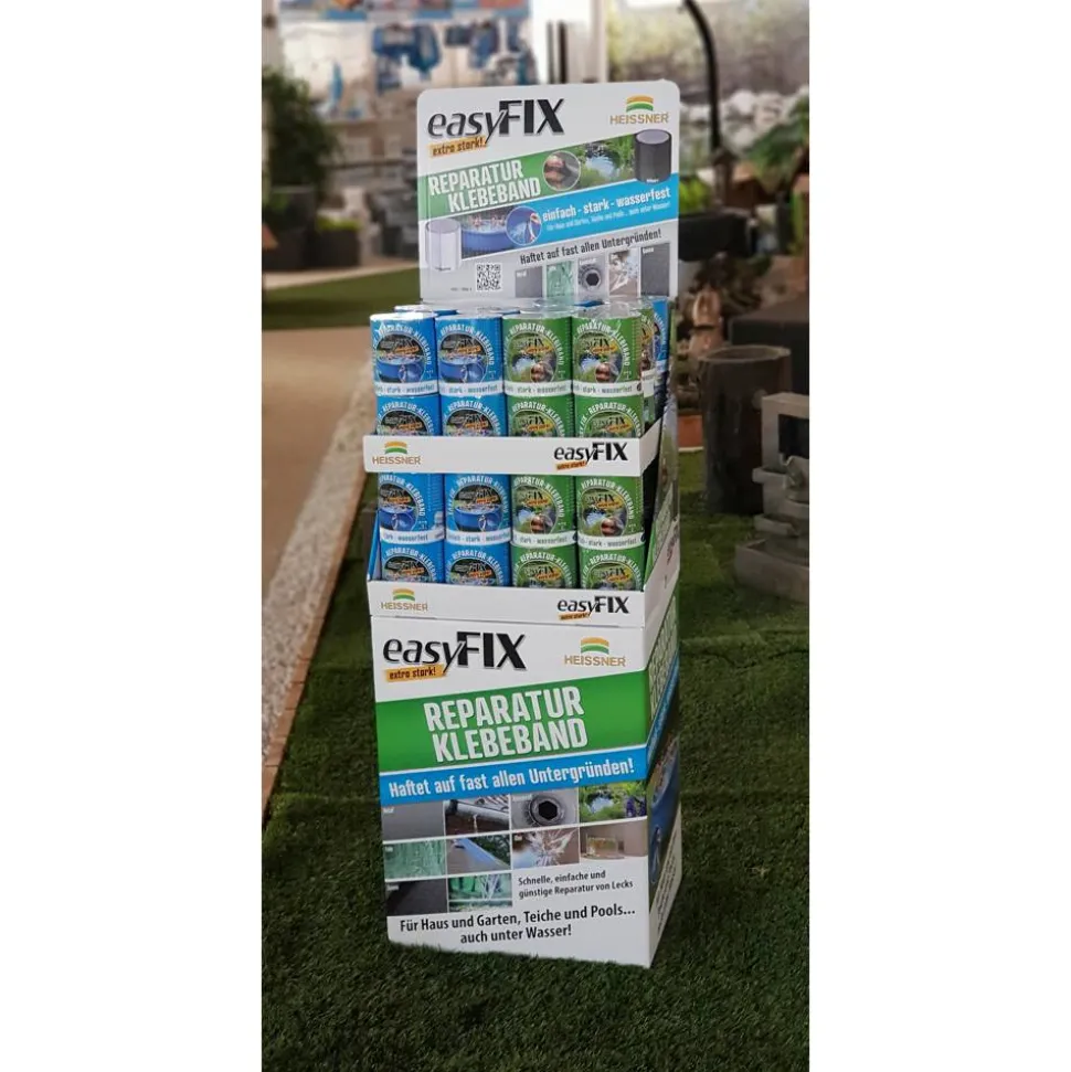 Poolflicken Reparatur-Klebeband transparent 150 x 10 cm
